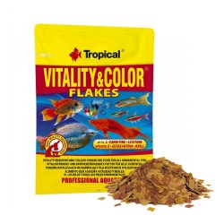 TROPICAL Vitality & Colour Flakes - pokarm wybarwiający dla ryb akwariowych