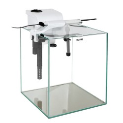 AQUAEL Fish&Shrip Set Duo Day&Night 35 LED - 35x35x40cm zestaw akwarium biały