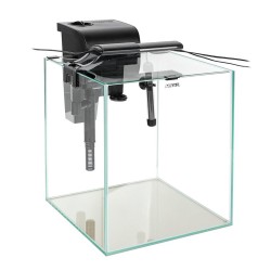 AQUAEL Fish&Shrip Set Duo Day&Night 35 LED - 35x35x40cm zestaw akwarium czarny