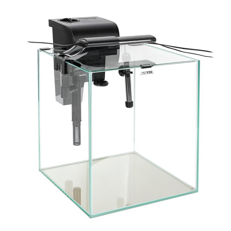 AQUAEL Fish&Shrip Set Duo Day&Night 35 LED - 35x35x40cm zestaw akwarium czarny
