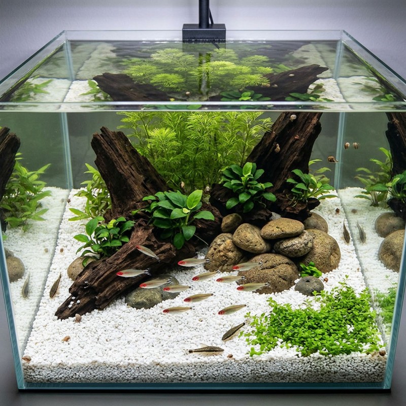 Żwirek Aqua Decoris Biały AQUAEL