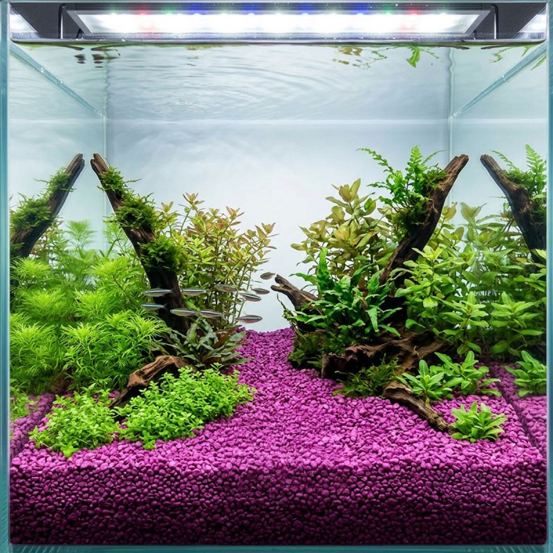Żwirek Aqua Decoris Fuksja AQUAEL