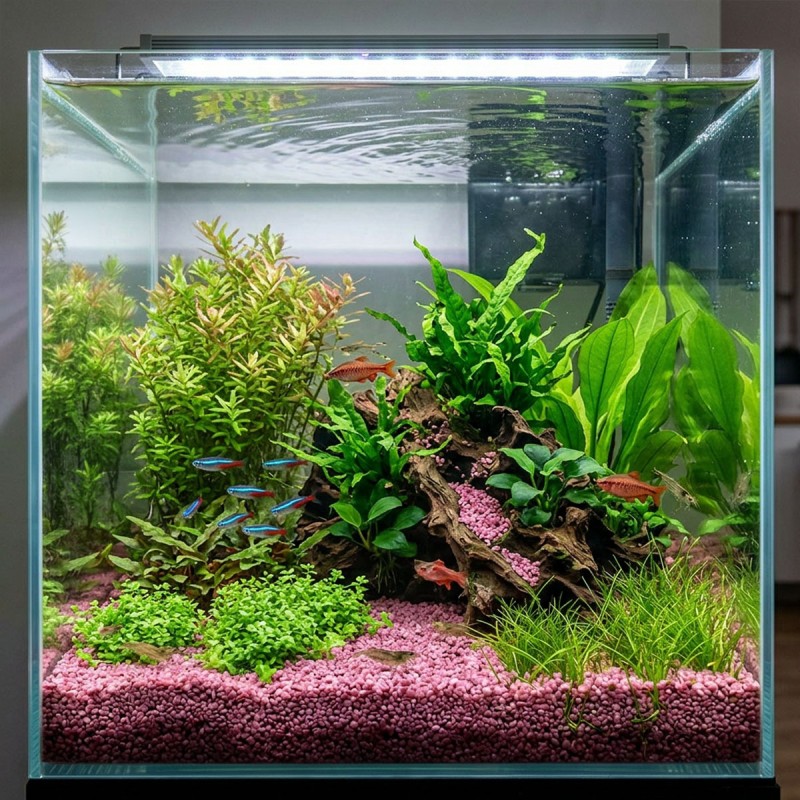 Żwirek Aqua Decoris Lila Róż AQUAEL Żwirek Aqua Decoris Lila Róż AQUAEL