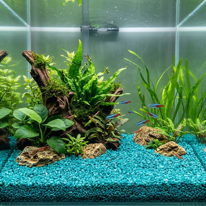 Żwirek Aqua Decoris Turkusowy AQUAEL