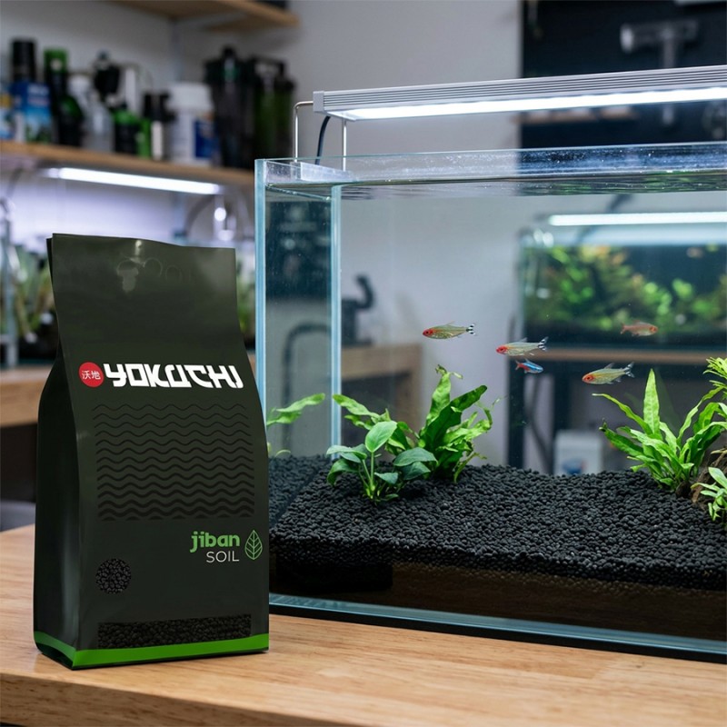 Yokuchi Jiban Soil POWDER - kompletne podłoże do akwariów słodkowodnych