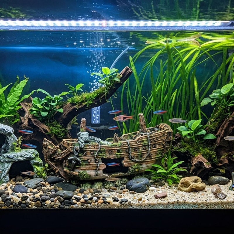 Ozdoba do akwarium Wrak statku 30 cm ZOLUX
