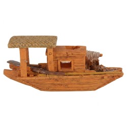 Ozdoba do akwarium Łódź rybacka model 1 S 14,5 cm ZOLUX Ozdoba do akwarium Łódź rybacka model 1 S 14,5 cm ZOLUX