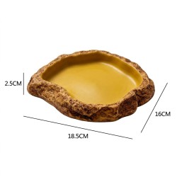 Miska na pokarm 18,5x16x2,5 cm ExoPlanet Miska na pokarm 18,5x16x2,5 cm ExoPlanet