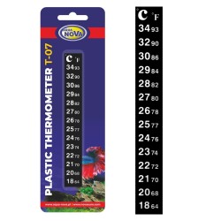 Termometr LCD do akwarium przyklejany Aqua Nova