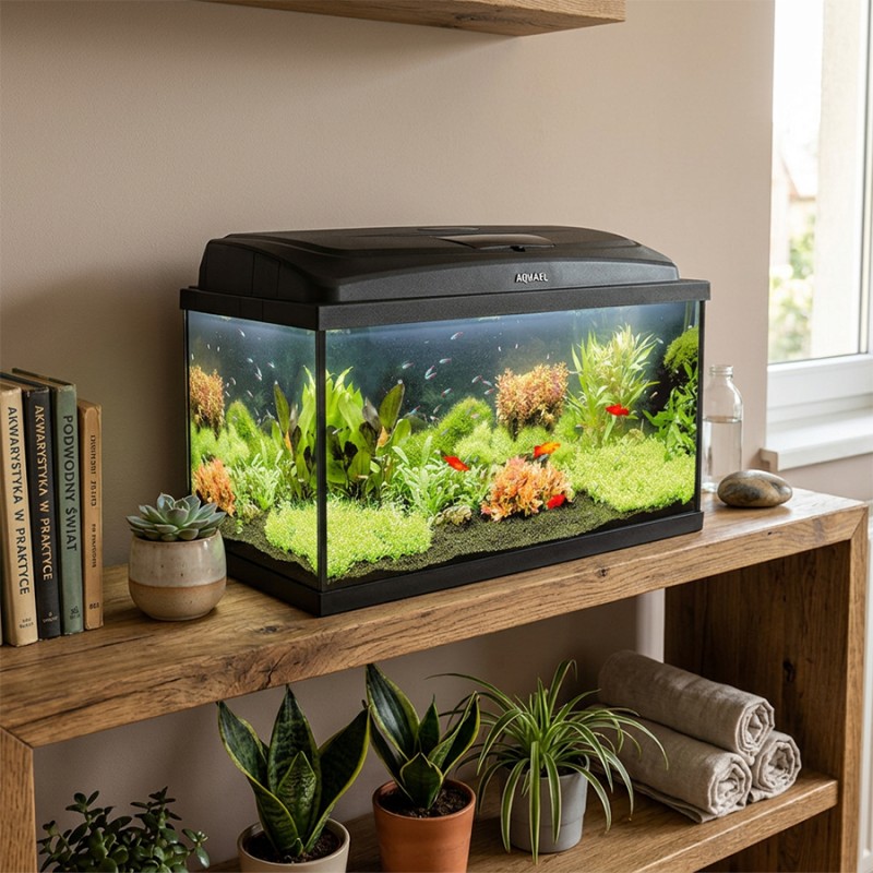 Aquael Aqua4Family 80/P Day&Night - 80x35x40cm - zestaw akwarium