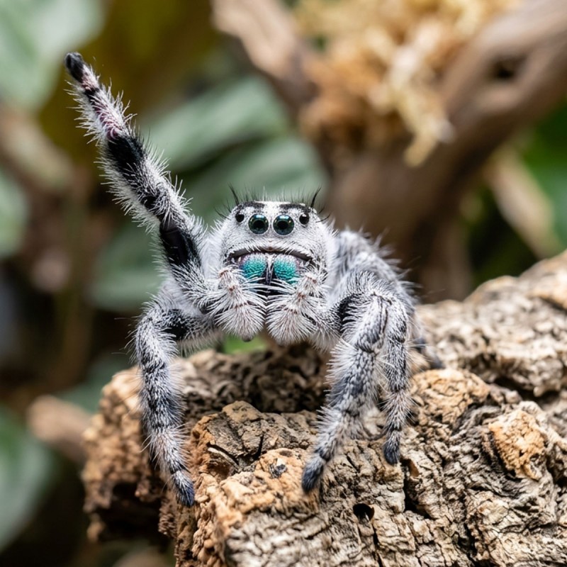 Skakun (Phidippus regius Bahamas)