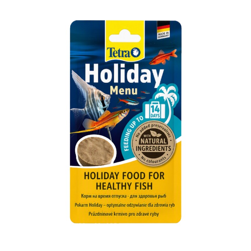 Pokarm wakacyjny dla rybek 30g Holiday Menu Tetra