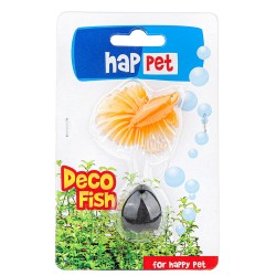 Ozdoba akwariowa Bojownik Pomarańczowy 5 cm Happet