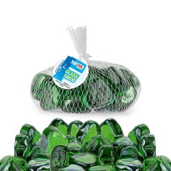 Ozdoba akwariowa Szklane Serca Zielone 300 g Happet