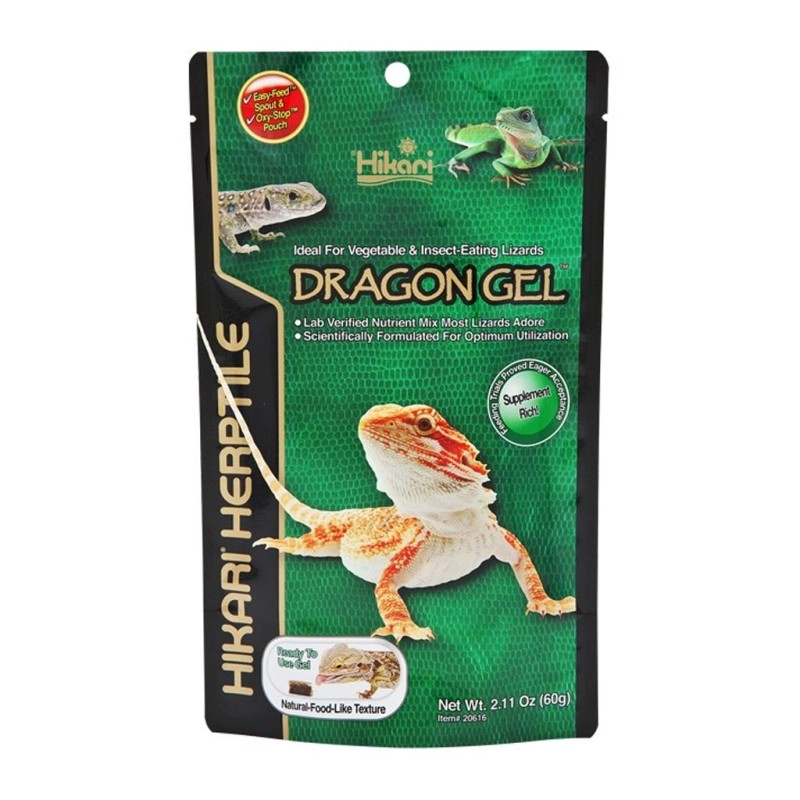 HIKARI Dragon Gel - pokarm dla Agamy Brodatej