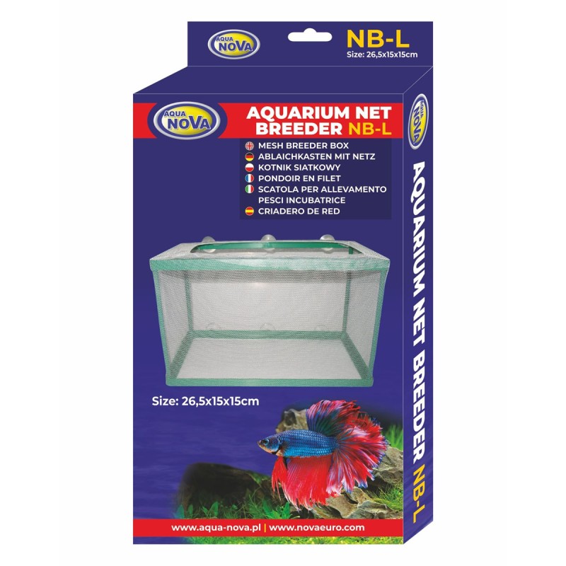 Kotnik siatkowy dla ryb akwariowych Aqua Nova Kotnik siatkowy dla ryb akwariowych Aqua Nova