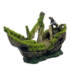 Ozdoba akwariowa Wrak statku 25 x 9 x 17 cm Aqua Nova