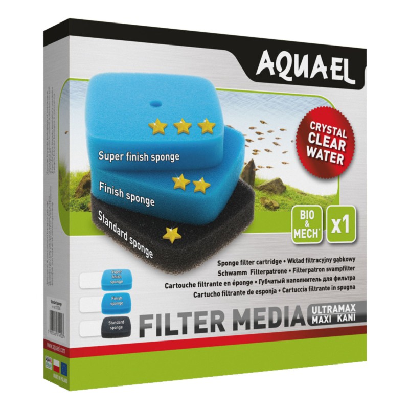 Wkład filtracyjny AQUAEL Super Finish Sponge 45 PPI do ULTRAMAX/MAXIKANI