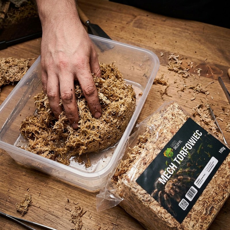 Mech torfowiec - Sphagnum Moss 100g