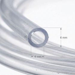 Wężyk PVC 4/6 mm do akwarium i terrarium