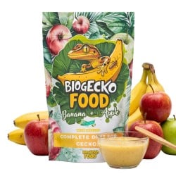Pokarm dla gekonów BioGecko Food Banan i Jabłko