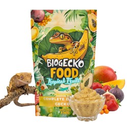 Pokarm dla gekonów BioGecko Food Banan i Owoce Tropikalne