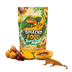 Pokarm dla gekonów BioGecko Food Banan i Owoce Tropikalne