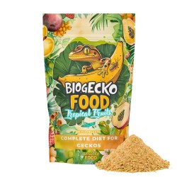 Pokarm dla gekonów BioGecko Food Banan i Owoce Tropikalne