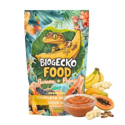 Pokarm dla gekonów BioGecko Food Banan i Papaja