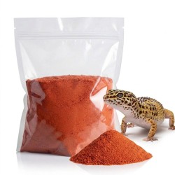Piasek czerwony do terrarium - podłoże pustynne