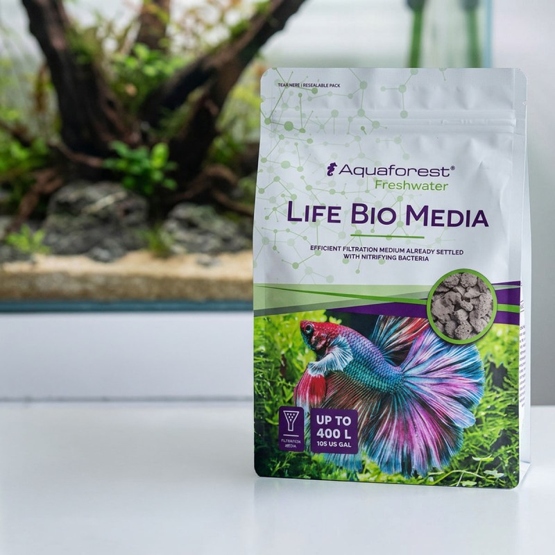 Aquaforest Life Bio Media 1L - biologiczne medium filtracyjne do akwarium