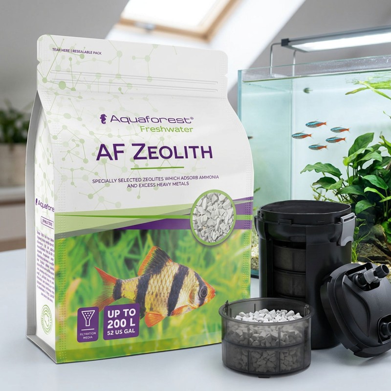 Aquaforest Zeolith Fresh 1L - wkład filtracyjny do akwarium