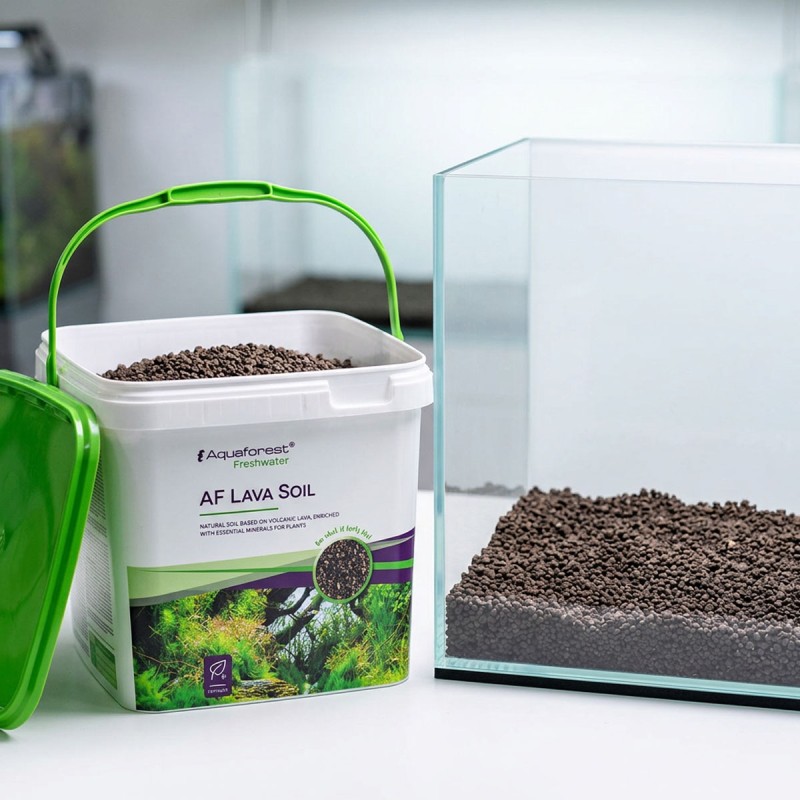 Aquaforest Lava Soil 5L - podłoże z lawy wulkanicznej do akwarium
