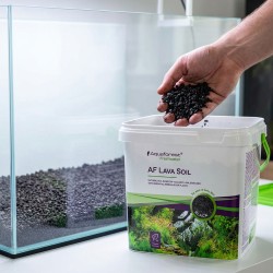 Aquaforest Lava Soil Black 5L - czarne podłoże aktywne do akwarium