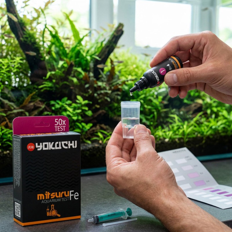 Yokuchi Mitsuru Aquarium Test Fe - test żelaza do akwarium