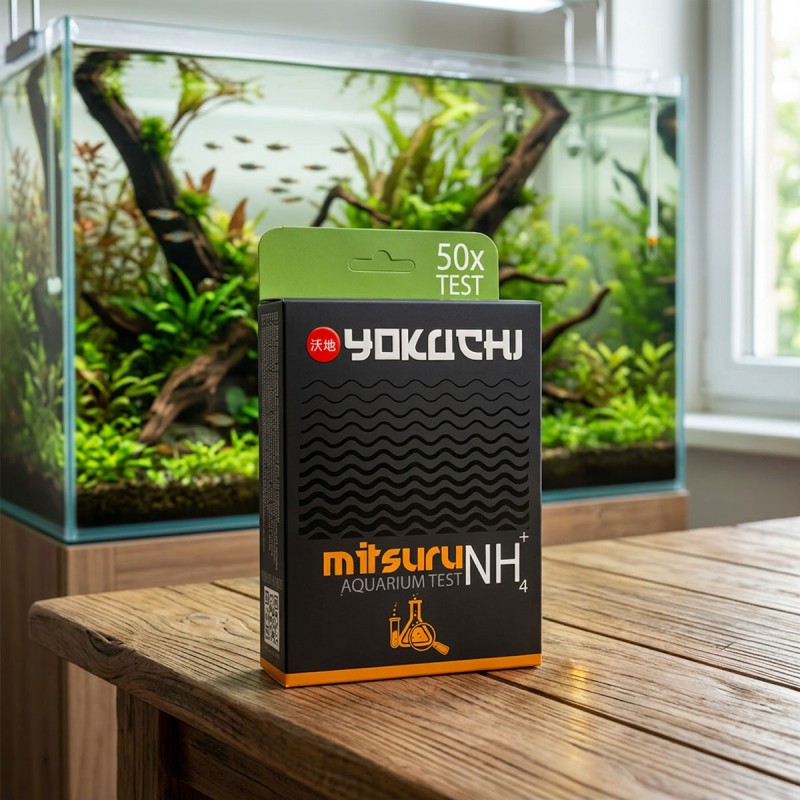 Yokuchi Mitsuru Aquarium Test NH4 - precyzyjny test amonu do akwarium