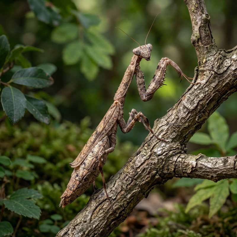 Modliszka patyczakowata (Popa spurca crassa)