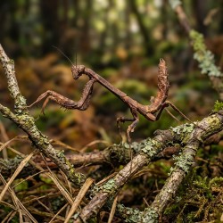 Modliszka patyczakowata (Popa spurca crassa)
