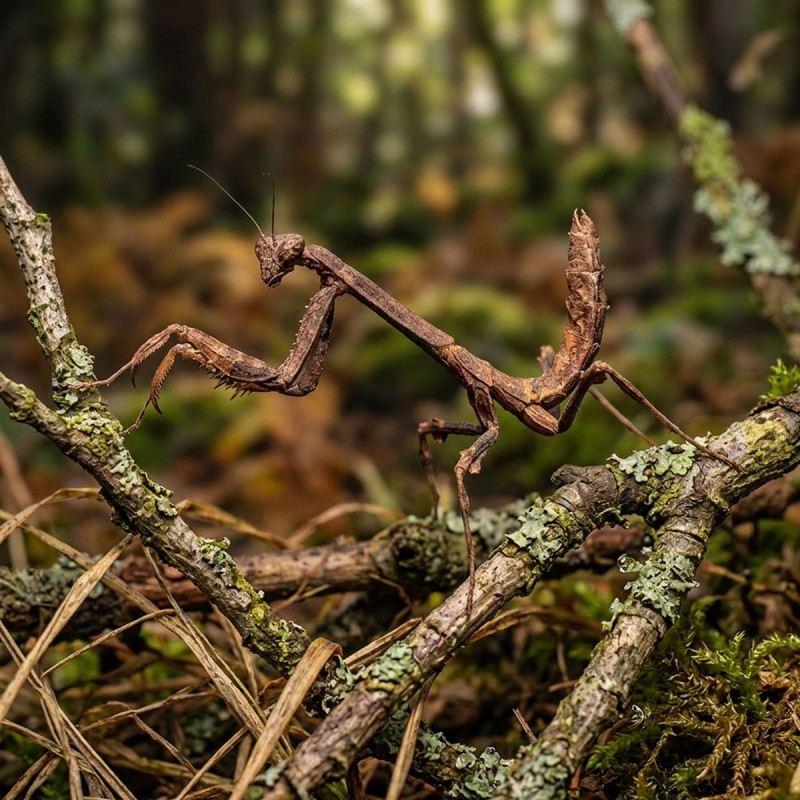Modliszka patyczakowata (Popa spurca crassa)