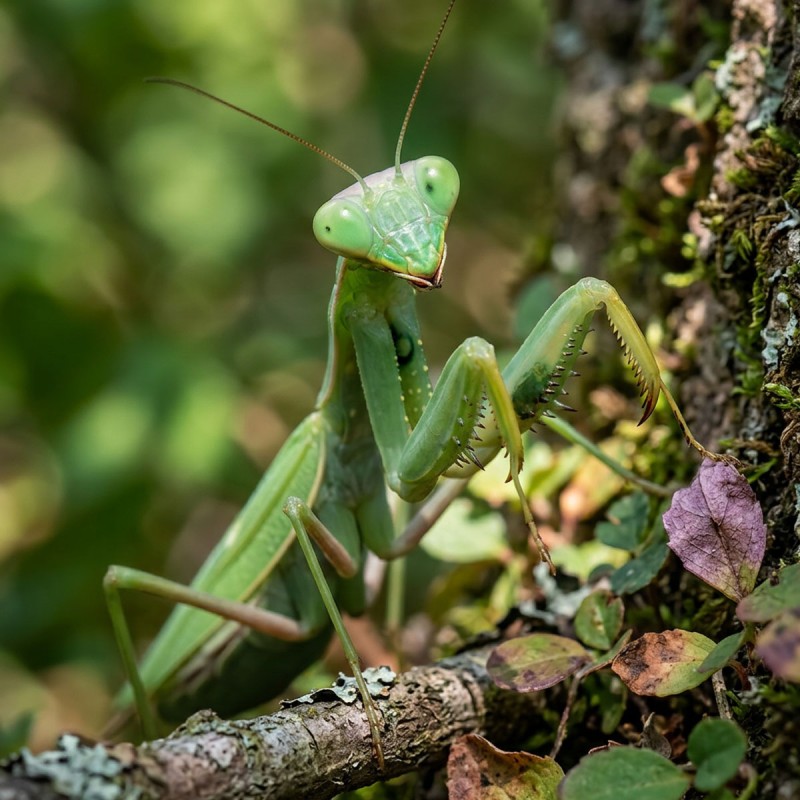 Modliszka żarłoczna (Sphodromantis viridis)