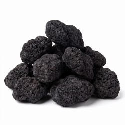 Kamienie Lawa Czarna Black Lava Stone 1kg MIX 5-20cm