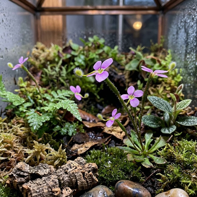 Stylidium debile - roślina katapulta do terrarium Stylidium debile - roślina katapulta do terrarium