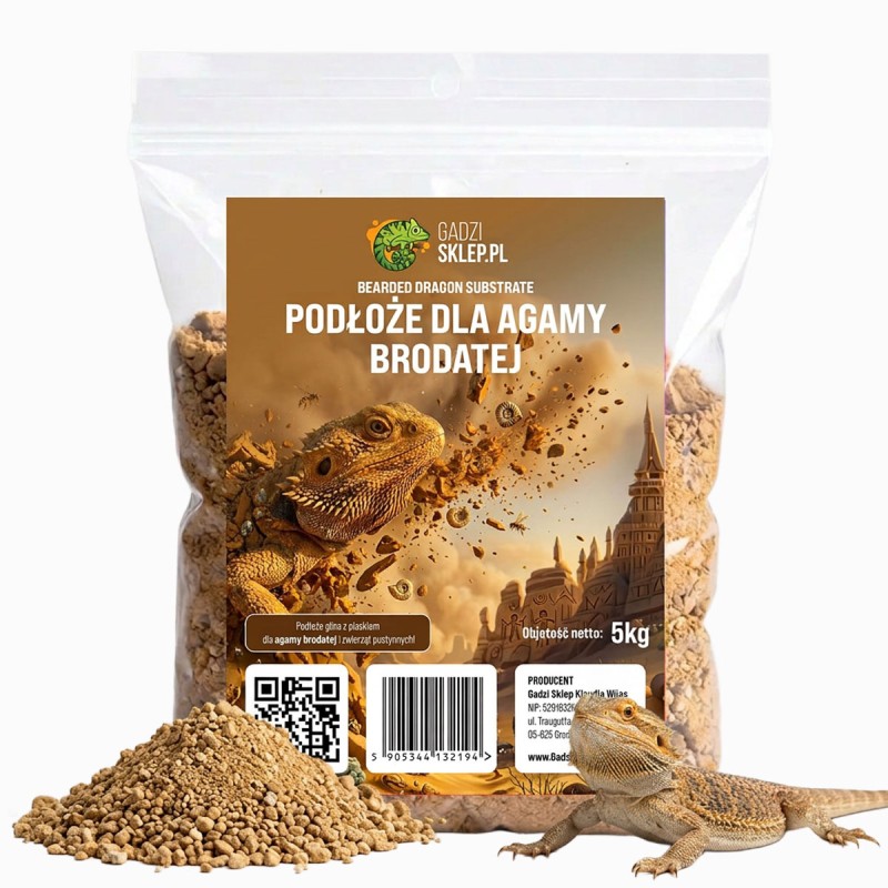 Podłoże dla Agamy Brodatej (Bearded Dragon) Podłoże dla Agamy Brodatej (Bearded Dragon)
