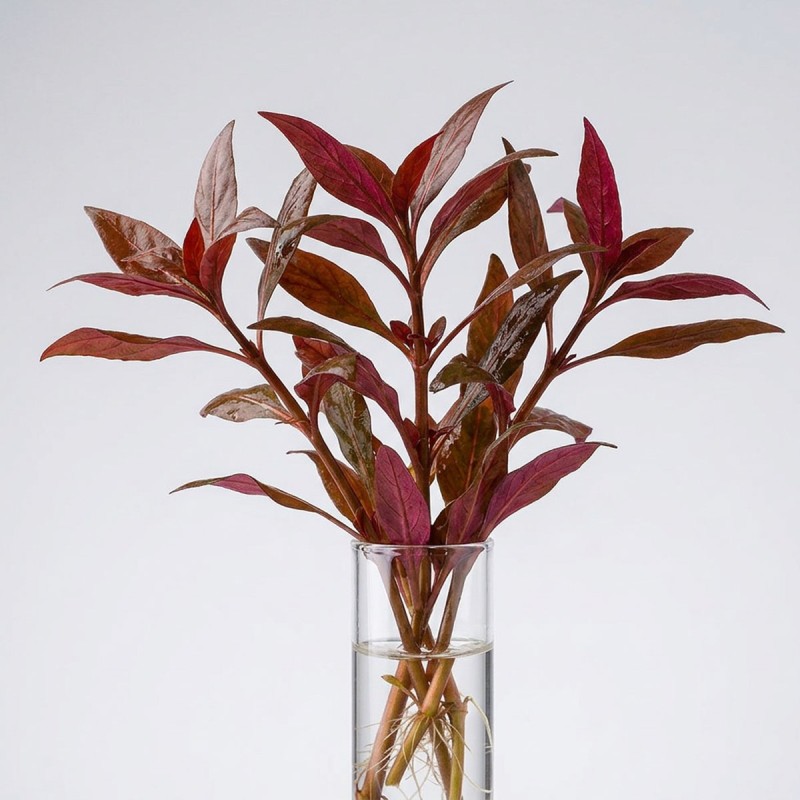 Alternanthera reineckii 'Lilacina' - roślina do akwarium