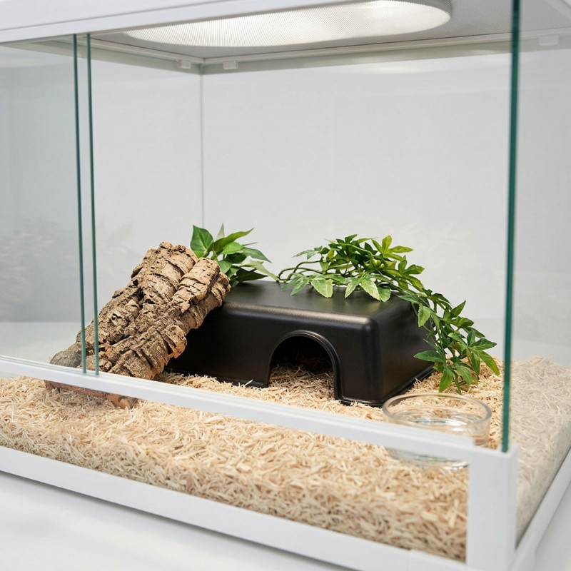 Kryjówka do terrarium plastikowa czarna ExoPlanet Kryjówka do terrarium plastikowa czarna ExoPlanet