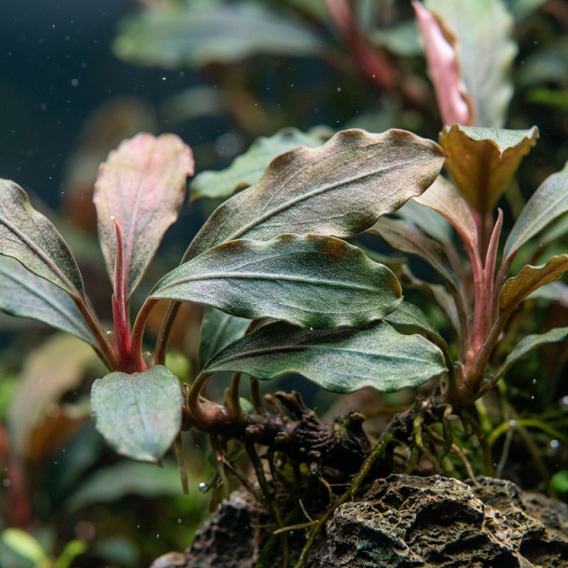 Bucephalandra sp. ’Ulysses’ - roślina do akwarium