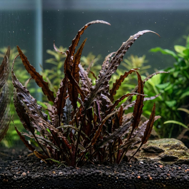 Cryptocoryne spiralis 'Red' - roślina do akwarium Cryptocoryne spiralis 'Red' - roślina do akwarium