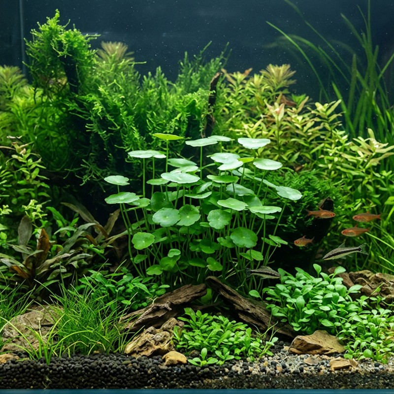 Hydrocotyle verticillata - roślina do akwarium Hydrocotyle verticillata - roślina do akwarium