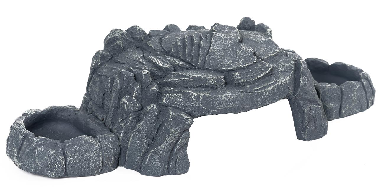 Kryjówka magnetyczna z dwiema miseczkami Repti Planet