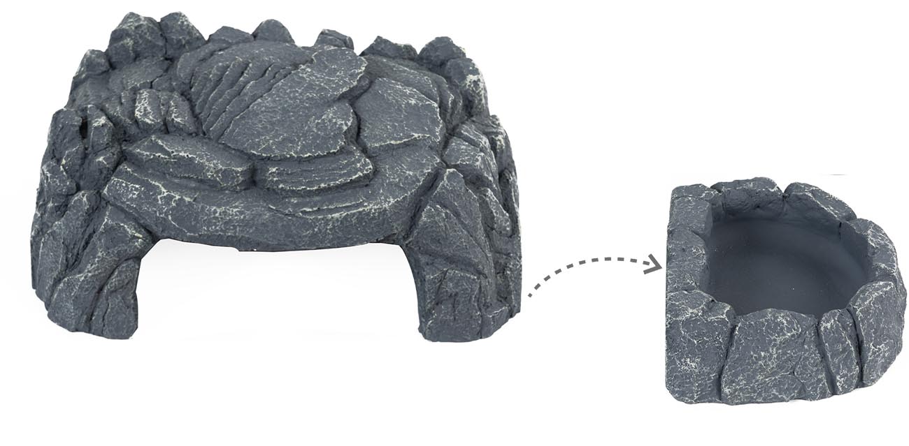Kryjówka magnetyczna z dwiema miseczkami